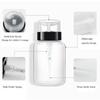 200mL UV Gel Cleaner Pump Dispenser Container Empty Bottle Clean Acetone  Nail Polish Remover