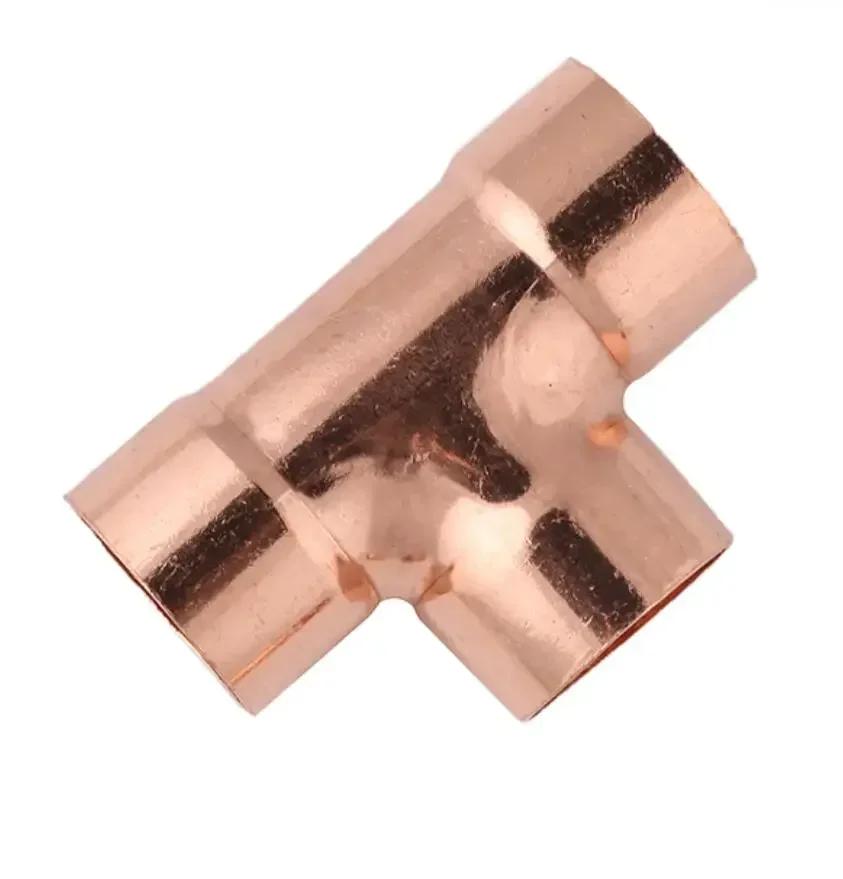 1/4" 3/8" 1/2" 5/8" 3/4" 1" Дюйм 6.35-54мм Прямой Угольник Тройник Y U P-образный 4-ходовой Крестовина Медный Пайка Трубопровод Фитинг Кондиционер