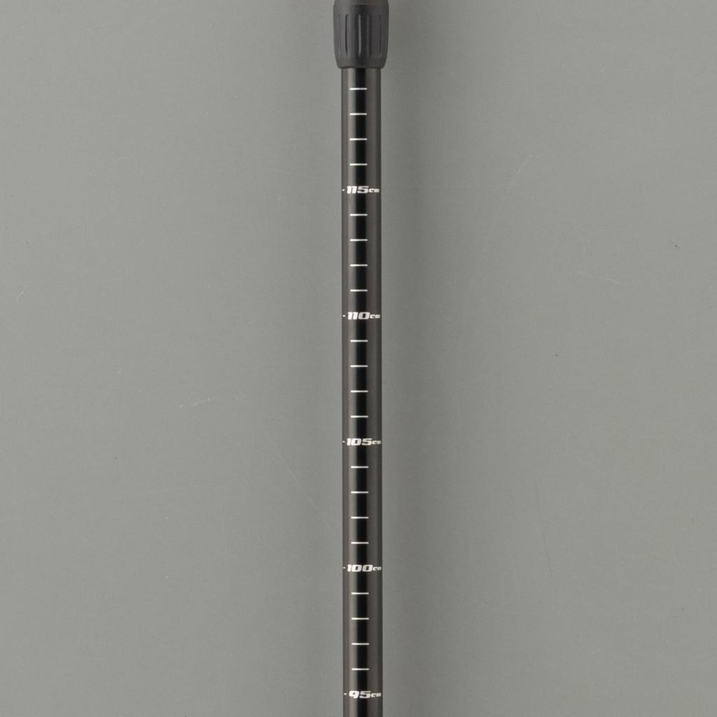 BUNDOK Trekking Pole System 3, Navy, I-Type, BD-463NV, Aluminum, Telescoping, Single Pole, with Snow Basket