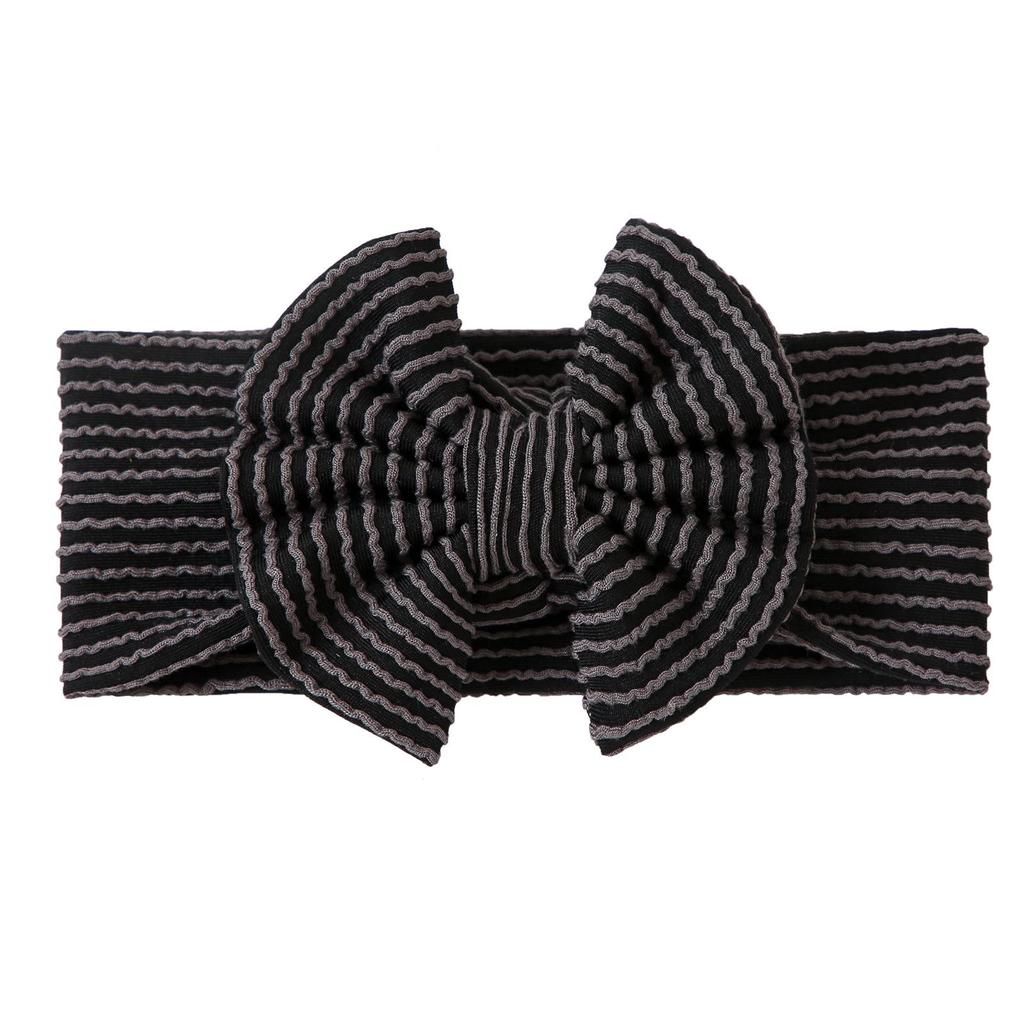 Европейский и американский стиль полосатая клетчатая эластичная детская повязка на голову - приятная к коже, новая TUME SHEIN