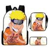 Детский рюкзак Наруто из легкого прочного материала для школы и путешествий