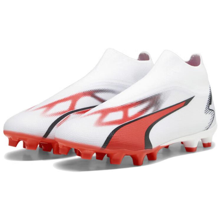 Puma Ultra Match Ll Fg/Ag Мягкие Удобные Футбольные Бутсы Мужские Футбольные Бутсы Белые 10751101