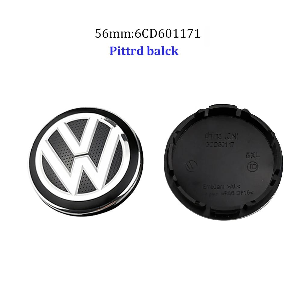 2026 Горячие Для VOLKSWAGEN VW 4шт. Колпачки на ступицу колеса Volkswagen 56мм 65мм 70мм колпак колеса для VW Golf 4 5 6 7 Polo Passat B5 B