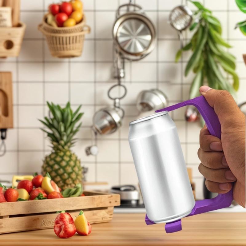 Leak Proof Drink Can Locking Device Stable Placement Beverage Stabilizer Kitchen Camping Party Accessories