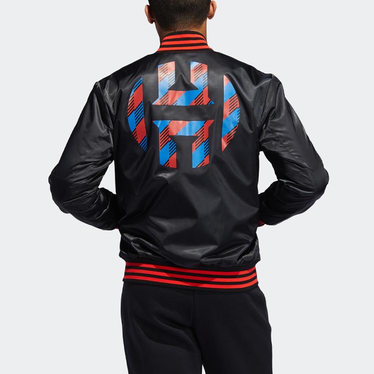 adidas Баскетбольная куртка Harden Мужская верхняя одежда черная DX6797