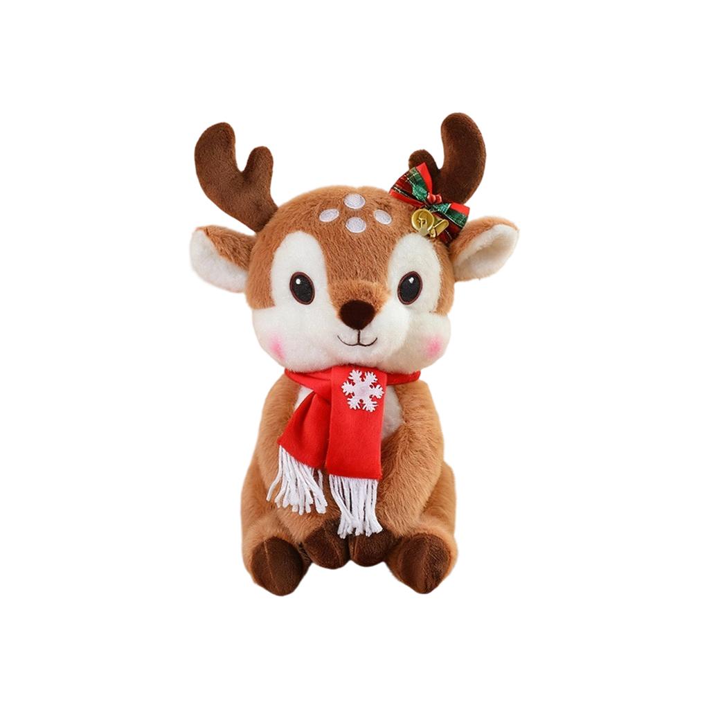 Christmas Deer Doll Plush Toy Gift Doll (without Label)