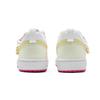 Nike Court Borough Peach Blossom Abrasion Resistant Slip Resistant Low top Skateboard Shoes Women's White Pink DV5456-111(Team1887-)