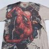 Мужская футболка Marvel Человек-паук XS Бежевая с принтом Супергерой Комикс Фильм 2010-е