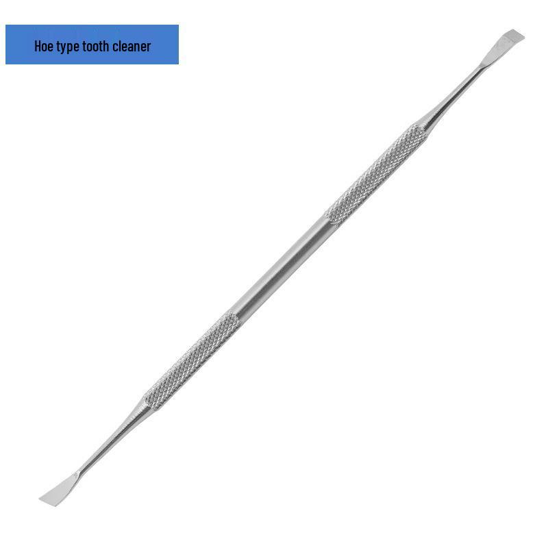 Набор стоматологических инструментов из нержавеющей стали: Оральный эндоскоп, Зонд, Зубочистка, Очиститель полости рта, Удалитель пятен и зубного камня.