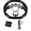 Carbon Fiber LED Display Shift Lights Steering Wheel Replacement For Subaru WRX STI 2015 To 2021