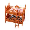 Doll Mansion Furniture Set Miniature Dressing Table Bunk Bed Bedside Table Dolls Bedroom Accessories for Kids Pretend Play