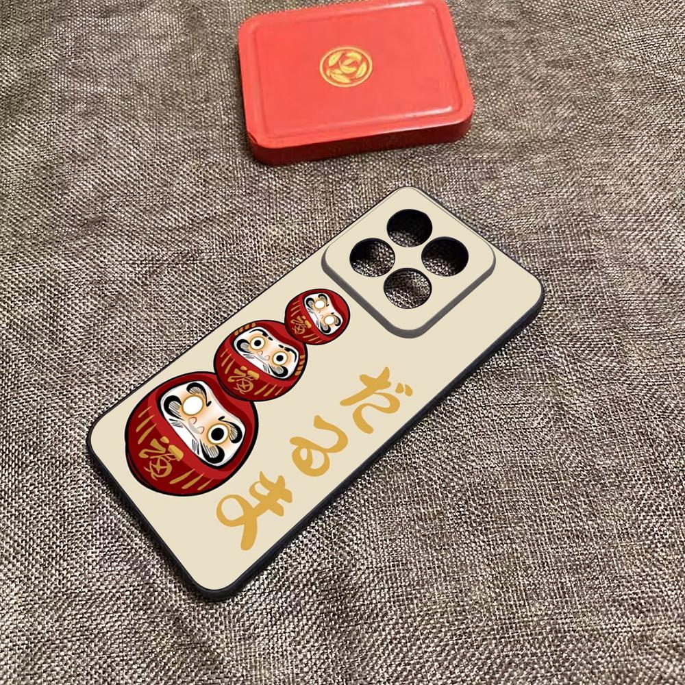 Daruma Phone Case Silicone Case For Xiaomi POCO X5 X5PRO 5G Soft Fundas Poco X5 Pro 5G Case