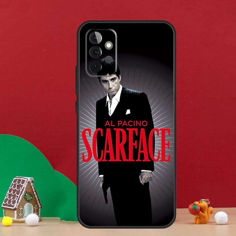 Кейс для телефона Scarface Tony Montana для Samsung Galaxy A56 A33 A13 A36 A23 A52 A32 A12 A54 A34 A14 A16 A53 A15 A35 A55 A17