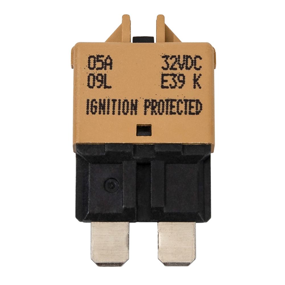 Auto Accessories Reset Fuse Adapter for Car Truck Boat Marine Vehicle Manual Reset Fuse Breaker Blade