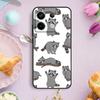 Cute Raccoon Case For Xiaomi Redmi Note 14 10 11 12 13 15 Pro Plus Cover For Redmi 15C 15 14C 10C 12C 13C