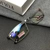 Portable Metal PC Reading Glasses Decorative Glasses Rectangle Frame Glasses Grey Anti Eyestrain Reading Glasses Readers