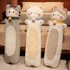 Cartoon Long Cat Pillow Plush Toy Animal Stuffed Doll Decorations Kids Gift