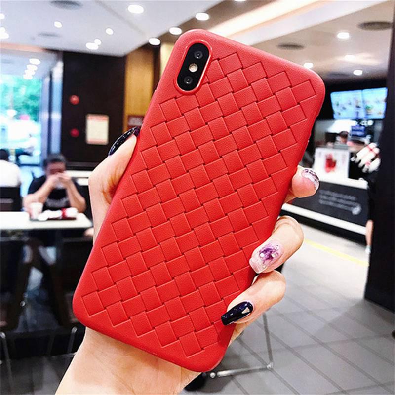 Роскошный сетчатый чехол Breathe Weave для iPhone Huawei Xiaomi Samsung Galaxy Силиконовая задняя крышка