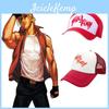 Вышитая бейсболка серии Fatal Fury Терри Богард для повседневного и модного образа
