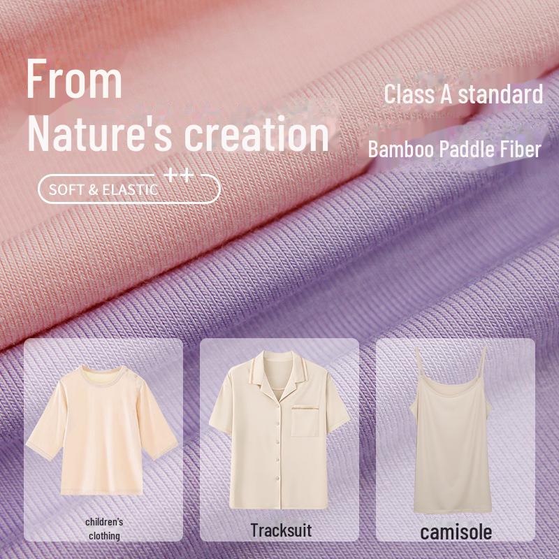 Антибактериальная и дышащая ткань из бамбукового волокна для детской одежды и нижнего белья