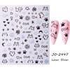 Xiaomi 3D Cartoon Cute Cat Nail Childlike Stickers Kawaii Puppy Dog Graffiti Animals Series New Nail Art Tattoo Design Manicure Decal