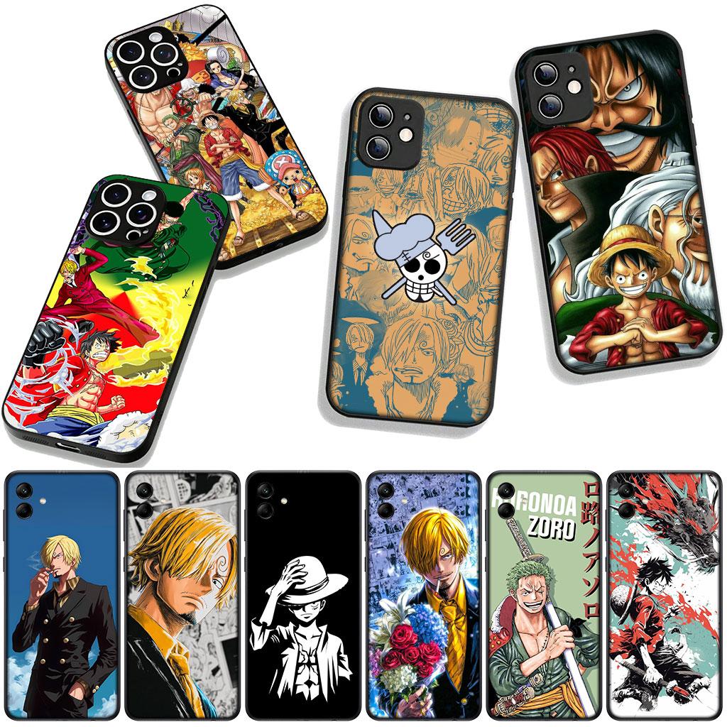 Roronoa Zoro One Pieces Luffy Sanji for Samsung Galaxy A36 A17 A26 A07 A35 A54 A53 A13 A33 A34 S8 S9 S20 S21 FE S10 Plus Case