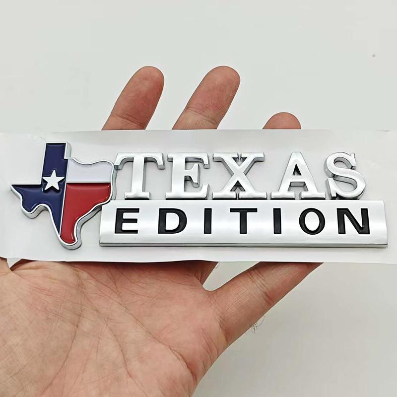 TEXAS EDITION Логотип Эмблема ABS Значок на автомобиль Наклейка на багажник Для Ford Jeep Chevrolet Ram GMC Dodge Cadillac Lincoln Tesla Аксессуары
