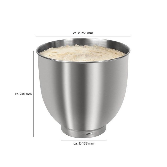 Robot pétrin multifonction 10l 1500w bomann km 6036 cb rouge