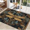 60*90CM Colorful Bird Puzzle Design Doormat - Washable Rectangular Mat with "In This House" Motif Lightweight Mat