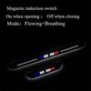 4x Universal Car Pedal Light Sill Pathway Welcome Light Magnet Induction Control