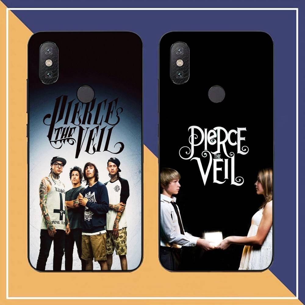 Чехол для телефона P-Pierce The Veil Band для Redmi Note 4 X 5 A 6 7 8 T 9 9S 10 11 11S 11Epro Poco M3 pro