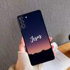 Стих из Христианской Библии Чехол для телефона Иисус Для Samsung Galaxy S25 S26 Ultra S20 S21 S22 S23 S24 Plus S10 S25 FE Задняя крышка
