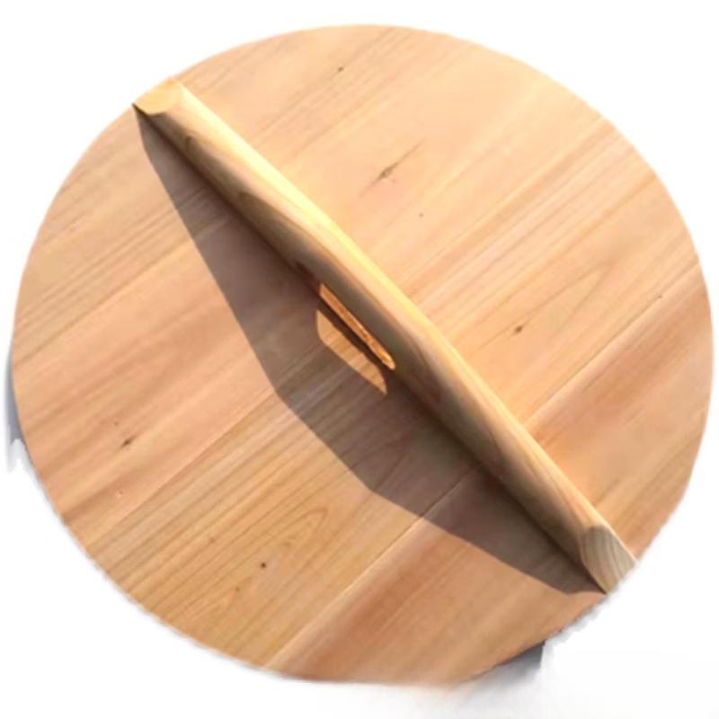 Yi Ceng Traditional Fir Wood Pot Lid