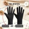 Thermal Fleece Lined Winter Gloves Touchscreen Compatible for Men Women Outdoor Riding Motorcycle Anti Cold