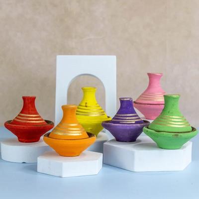 Губная помада Aker Fassi ручной работы — 100% органическая и натуральная — изготовлена вручную в Марокко — зеленого, желтого, розового, синего, фиолетового цветов — традиционная берберская помада