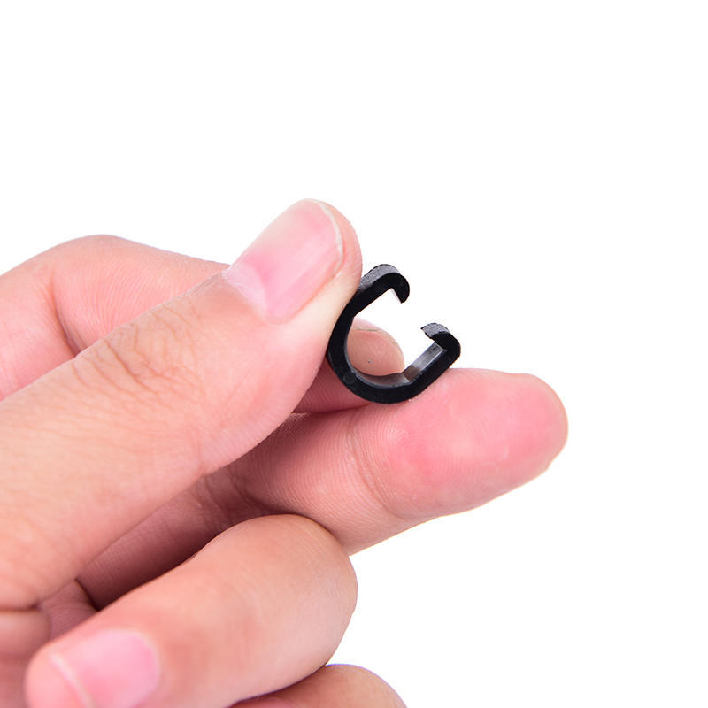 30Pcs Bicycle C-Clips Buckle Cable Guides Brake Hose Housing Mtb Bmx Road Mountain Bike Mountain