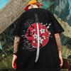 3d Japanese  Print Men's T-Shirt Summer Fashion Casual T-Shirt For Men Street Trend Oversized Tees Half Sleeve Pullover