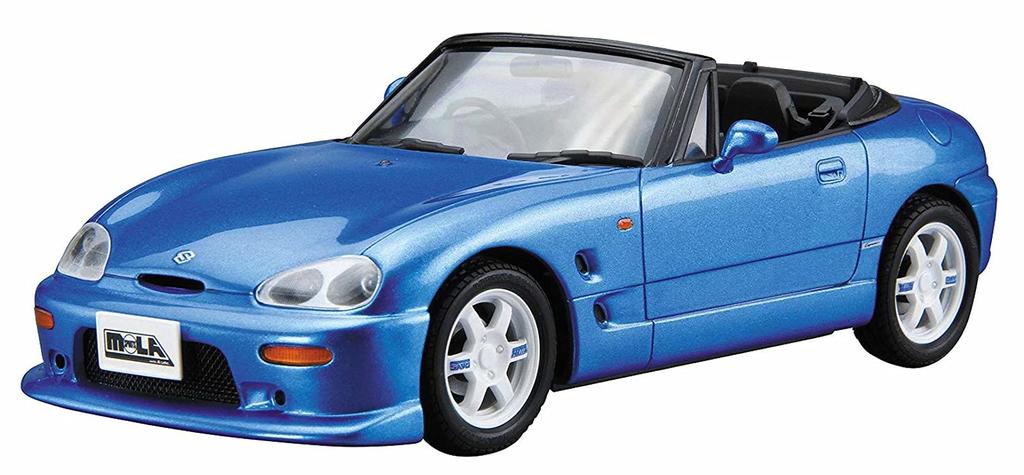 Aoshima Bunka Kyozai Серия 'Тюнингованные Автомобили' № 37 Suzuki Mora Sport EA11R Cappuccino 1991 Пластиковый Модельный Комплект ООО. 1/24 Нет.