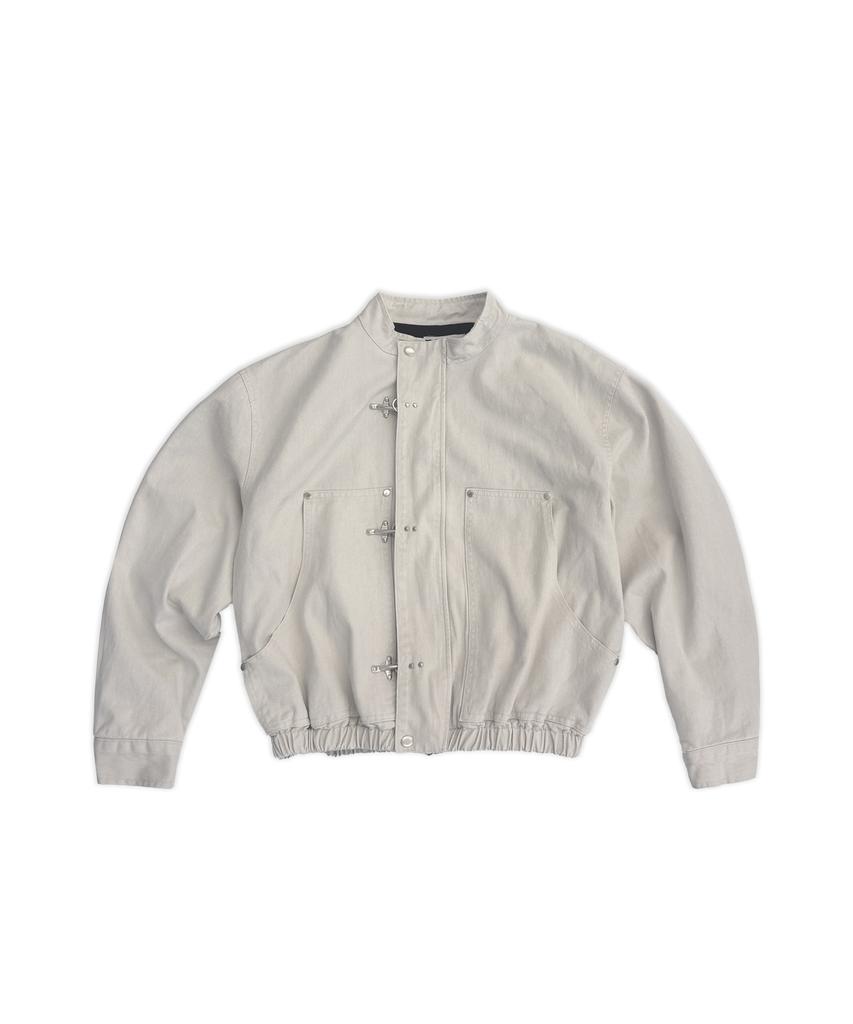 UNUSEDLAB Washed Fireman Jacket (Cream)