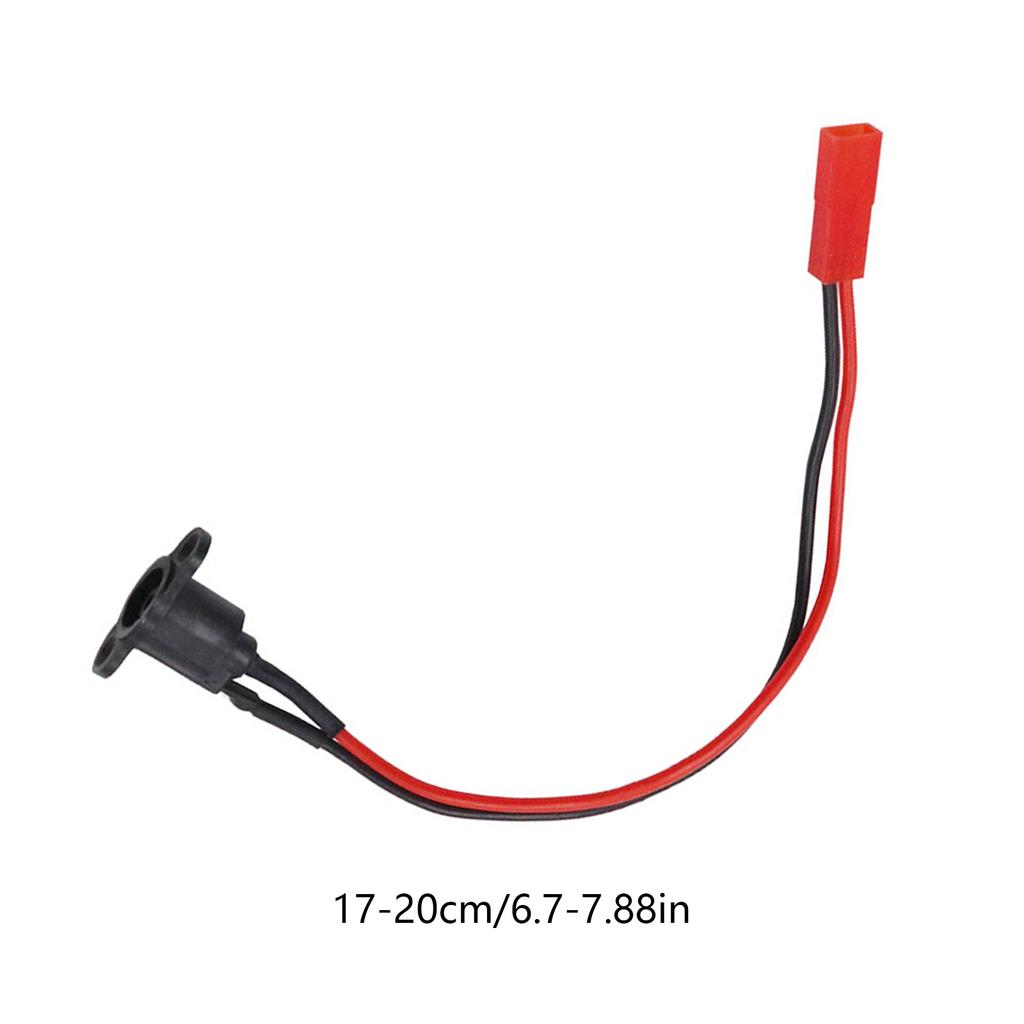 Крышка зарядного отверстия с зарядным кабелем Водонепроницаемая крышка зарядного порта для электровелосипеда/скутера, запчасть для электровелосипеда