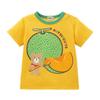 House Hot для мальчиков и малышей и [Печенье Мики] Футболка с коротким рукавом для девочек, детская одежда, желтая, 90см, 72-5212-683