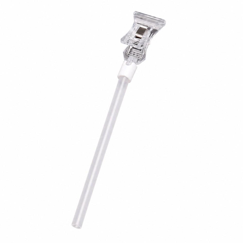 5Pcs with Sticks Photo Display Clips Plastic Photo Booth Props Card Holder Clips Photography