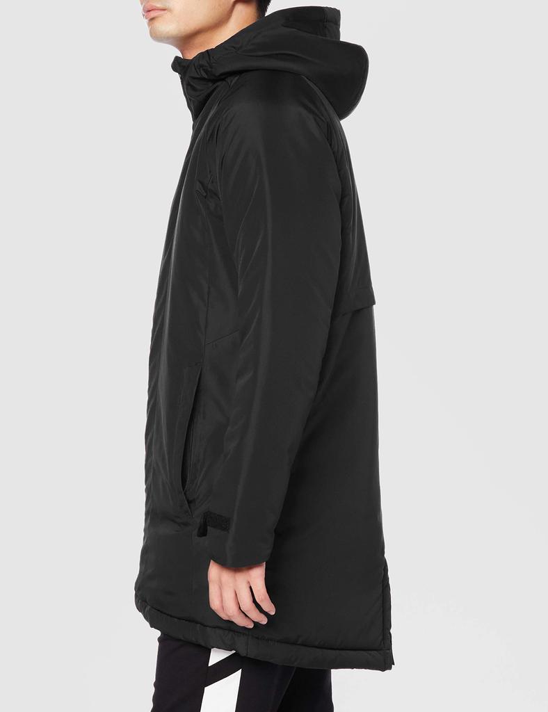 MIZUNO Training Wear TL Breath Thermo Japan Size M to Japanese Size Mid-Length Coat, 32ME9650, Black, (equivalent M)