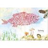 APLEONE 300-386 Swimmy (Leo Lionni) Picture Book 300-Piece (38 X 26 Cm) Jigsaw Puzzle, Made In Japan
