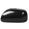 Крышка корпуса зеркала заднего вида автомобиля, черная, с защитой от ультрафиолета, боковая крышка зеркала на дверь