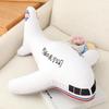 Plush Airplane Model Pillow for Kids - Children's Day Gift