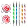 Acrylic Double Head Nail Nail Pencil Double Head Screw 5 Trinkets Dot Drill Nail Polish Glue Dot Paint Bead Sketch Dot Pen