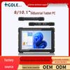 10-дюймовый прочный защищенный планшетный ПК для улицы, IP67, Умный ручной терминал Windows 11