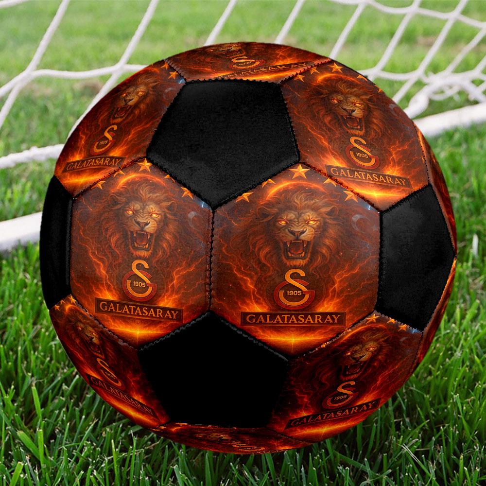 1 шт. Футбольный мяч Galatasaray SK Размер 5 Мяч для мини-футбола Модный Цветной Игра во дворе - Отличный Подарок для Спортивных Фанатов HE10