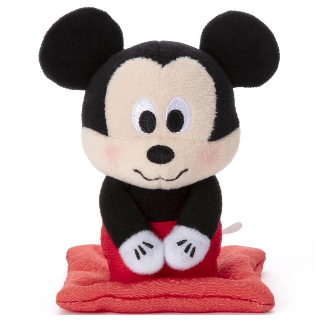 Disney Character Mickey Mouse Plush Toy, Approximately 10cm Tall